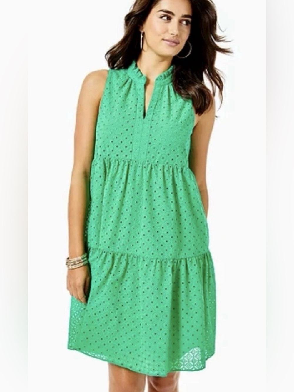 Lilly Pulitzer Novella green dress. Size XL